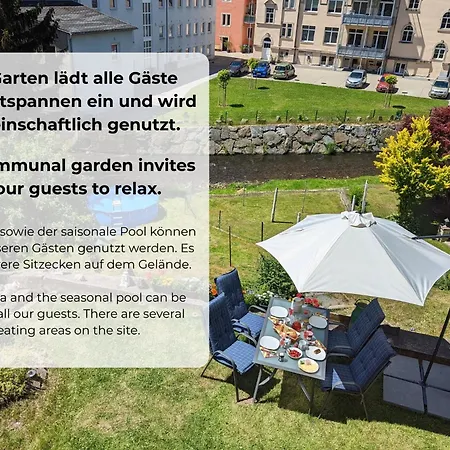 Urlaubsmagie - Ferienwohnung Frischluft - Sauna & Saisonaler Pool Apartamento