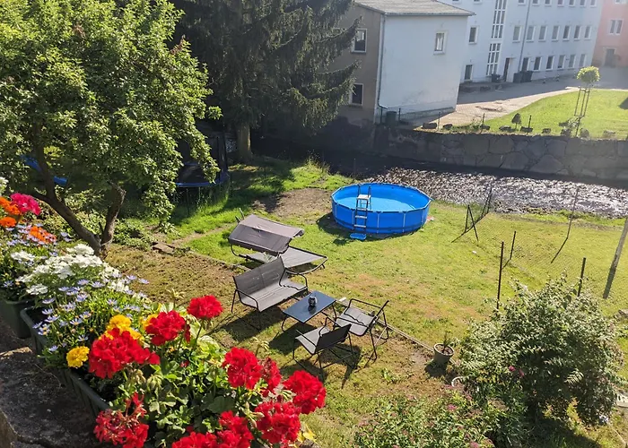 Urlaubsmagie - Ferienwohnung Frischluft - Sauna & Saisonaler Pool Apartamento *