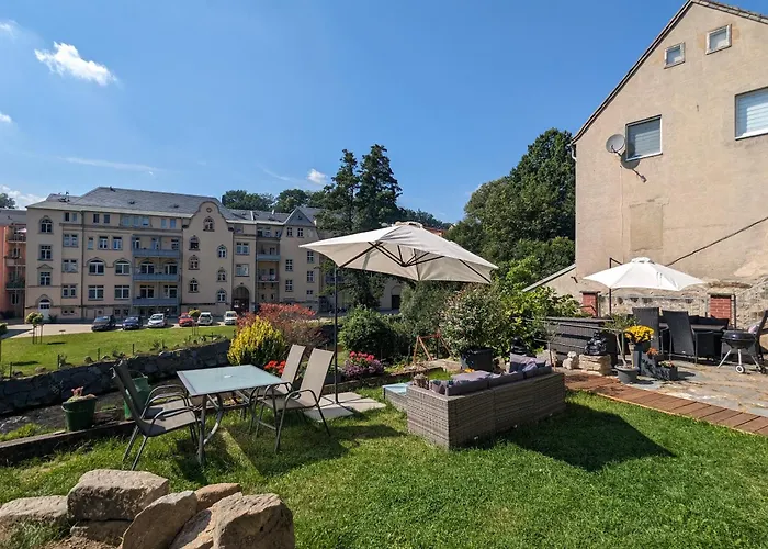 Urlaubsmagie - Ferienwohnung Frischluft - Sauna & Saisonaler Pool * Sebnitz