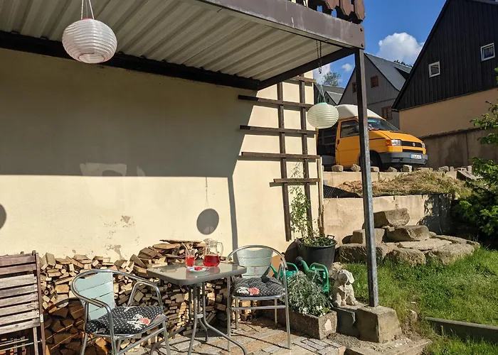 Urlaubsmagie - Ferienwohnung Frischluft - Sauna & Saisonaler Pool *