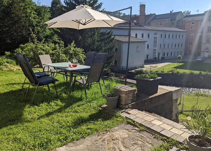 Urlaubsmagie - Ferienwohnung Frischluft - Sauna & Saisonaler Pool Apartamento