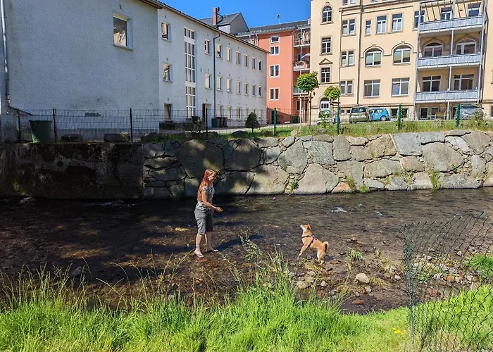 Urlaubsmagie - Ferienwohnung Frischluft - Sauna & Saisonaler Pool