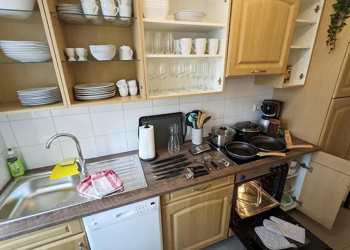 Urlaubsmagie - Ferienwohnung Frischluft - Sauna & Saisonaler Pool Apartamento *