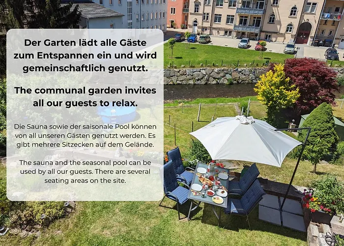 Urlaubsmagie - Ferienwohnung Frischluft - Sauna & Saisonaler Pool Apartamento